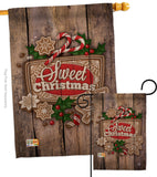 Winter Sweet Christmas - Christmas Winter Vertical Impressions Decorative Flags HG191103 Made In USA