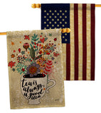 Tea Is Good - Beverages Happy Hour & Drinks Vertical Impressions Decorative Flags HG130331 Made In USA