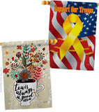 Tea Is Good - Beverages Happy Hour & Drinks Vertical Impressions Decorative Flags HG130331 Made In USA