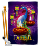 Diwali Of Lights - Faith & Religious Inspirational Vertical Impressions Decorative Flags HG190002 Made In USA