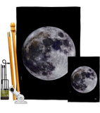 Moon - Expression Inspirational Vertical Impressions Decorative Flags HG141310 Made In USA