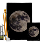 Moon - Expression Inspirational Vertical Impressions Decorative Flags HG141310 Made In USA