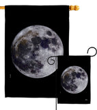 Moon - Expression Inspirational Vertical Impressions Decorative Flags HG141310 Made In USA