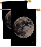 Moon - Expression Inspirational Vertical Impressions Decorative Flags HG141310 Made In USA