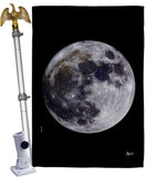 Moon - Expression Inspirational Vertical Impressions Decorative Flags HG141310 Made In USA