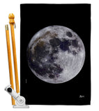 Moon - Expression Inspirational Vertical Impressions Decorative Flags HG141310 Made In USA