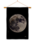 Moon - Expression Inspirational Vertical Impressions Decorative Flags HG141310 Made In USA