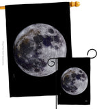 Moon - Expression Inspirational Vertical Impressions Decorative Flags HG141310 Made In USA