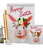 Sweet Easter Bunny - Easter Spring Vertical Impressions Decorative Flags HG103073 Made In USA