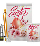 Easter Blooming - Easter Spring Vertical Impressions Decorative Flags HG103086 Made In USA