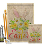 Floral Easter - Easter Spring Vertical Impressions Decorative Flags HG192406 Made In USA