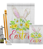 Floral Easter - Easter Spring Vertical Impressions Decorative Flags HG192406 Made In USA