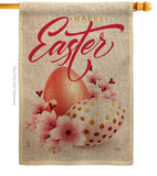 Easter Blooming - Easter Spring Vertical Impressions Decorative Flags HG103086 Made In USA