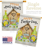 Easter Gnome - Easter Spring Vertical Impressions Decorative Flags HG137391 Made In USA