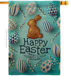 Easter Goodness - Easter Spring Vertical Impressions Decorative Flags HG192508 Made In USA