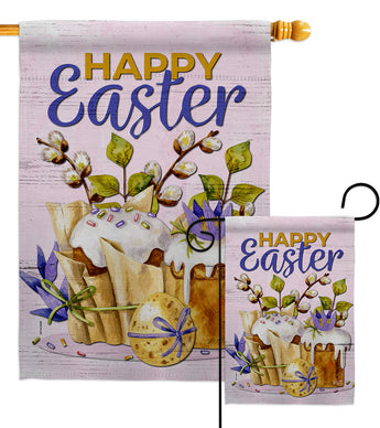 Super Sweet Easter - Easter Spring Vertical Impressions Decorative Flags HG130367 Made In USA