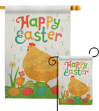 Easter Chicks - Easter Spring Vertical Impressions Decorative Flags HG192341 Made In USA