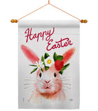 Sweet Easter Bunny - Easter Spring Vertical Impressions Decorative Flags HG103073 Made In USA