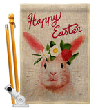 Sweet Easter Bunny - Easter Spring Vertical Impressions Decorative Flags HG103073 Made In USA