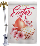 Easter Blooming - Easter Spring Vertical Impressions Decorative Flags HG103086 Made In USA