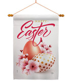 Easter Blooming - Easter Spring Vertical Impressions Decorative Flags HG103086 Made In USA