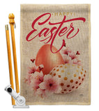 Easter Blooming - Easter Spring Vertical Impressions Decorative Flags HG103086 Made In USA