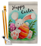 Easter Bunny - Easter Spring Vertical Impressions Decorative Flags HG137359 Made In USA