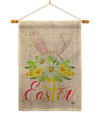 Floral Easter - Easter Spring Vertical Impressions Decorative Flags HG192406 Made In USA