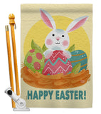 Easter Bunny Fun - Easter Spring Vertical Impressions Decorative Flags HG192421 Made In USA