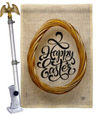 Golfen Easter Egg - Easter Spring Vertical Impressions Decorative Flags HG192498 Made In USA