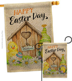 Easter Gnome - Easter Spring Vertical Impressions Decorative Flags HG137391 Made In USA