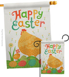 Easter Chicks - Easter Spring Vertical Impressions Decorative Flags HG192341 Made In USA