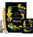 Loving Memory - Expression Inspirational Vertical Impressions Decorative Flags HG115230 Made In USA