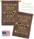 Man Cave Men Getting Hammered - Expression Inspirational Vertical Impressions Decorative Flags HG115121 Made In USA