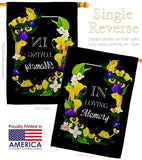 Loving Memory - Expression Inspirational Vertical Impressions Decorative Flags HG115230 Made In USA