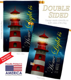 Home Light - Historic Americana Vertical Impressions Decorative Flags HG120253 Made In USA