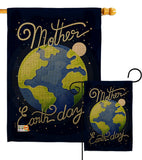 Earth Day - Expression Inspirational Vertical Impressions Decorative Flags HG115147 Made In USA