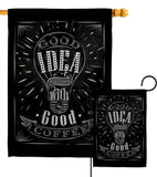 Good Idea - Expression Inspirational Vertical Impressions Decorative Flags HG137271 Made In USA