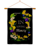 Loving Memory - Expression Inspirational Vertical Impressions Decorative Flags HG115230 Made In USA