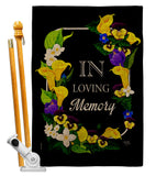 Loving Memory - Expression Inspirational Vertical Impressions Decorative Flags HG115230 Made In USA