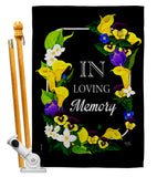 Loving Memory - Expression Inspirational Vertical Impressions Decorative Flags HG115230 Made In USA