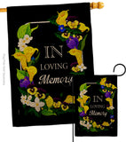 Loving Memory - Expression Inspirational Vertical Impressions Decorative Flags HG115230 Made In USA