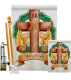 King of the Judeans - Faith Religious Inspirational Vertical Impressions Decorative Flags HG190065 Made In USA