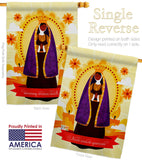 Our Lady of Aparecida - Faith Religious Inspirational Vertical Impressions Decorative Flags HG190073 Made In USA