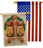 King of the Judeans - Faith Religious Inspirational Vertical Impressions Decorative Flags HG190065 Made In USA