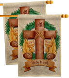 King of the Judeans - Faith Religious Inspirational Vertical Impressions Decorative Flags HG190065 Made In USA