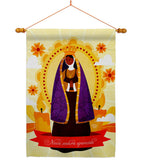 Our Lady of Aparecida - Faith Religious Inspirational Vertical Impressions Decorative Flags HG190073 Made In USA