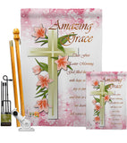 Amazing Grace - Impressions Decorative Garden Flag G153063-BO