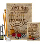Yom Kippur - Faith & Religious Inspirational Vertical Impressions Decorative Flags HG192371 Made In USA