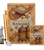 Happy Ramadan - Faith & Religious Inspirational Vertical Impressions Decorative Flags HG192402 Made In USA